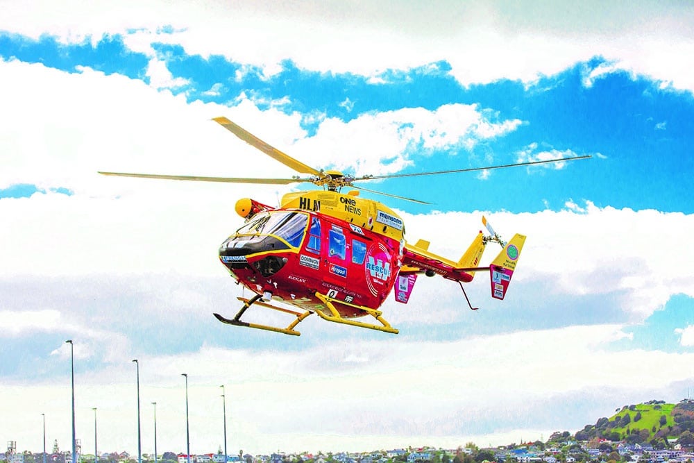 French Electrical, an Auckland electrical company, sponsors the Westpac Rescue Helicopter serving Auckland