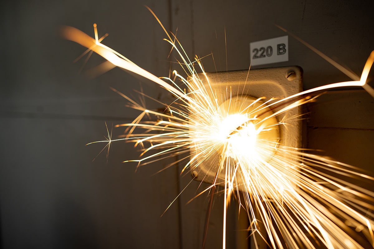 Electrical spark