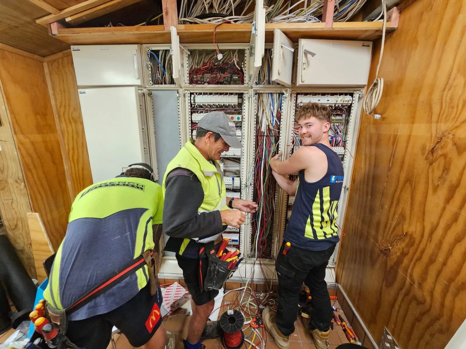 Master Electricians workmanship guarantee - French Electrical