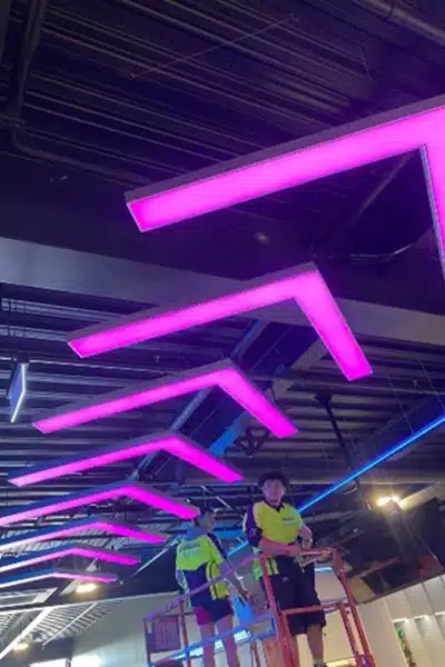 Electrical project at Game On