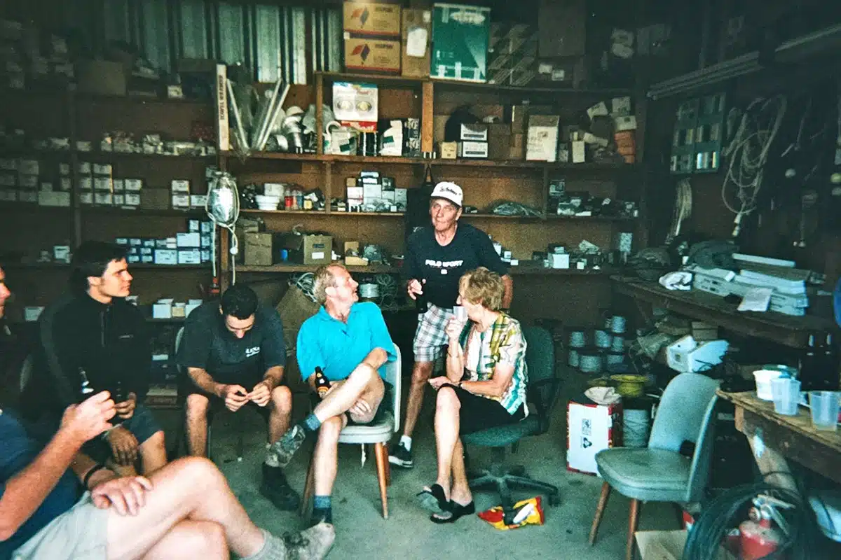 Old French electrical workshop