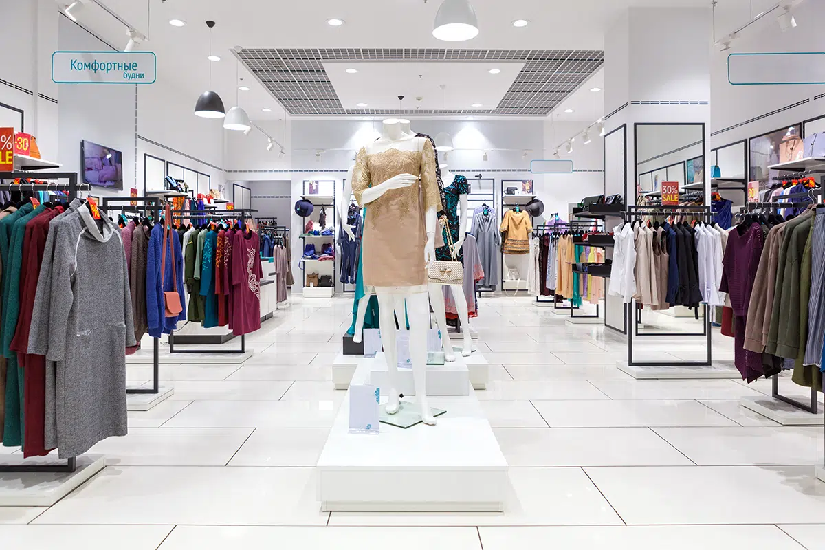 Large shop interior