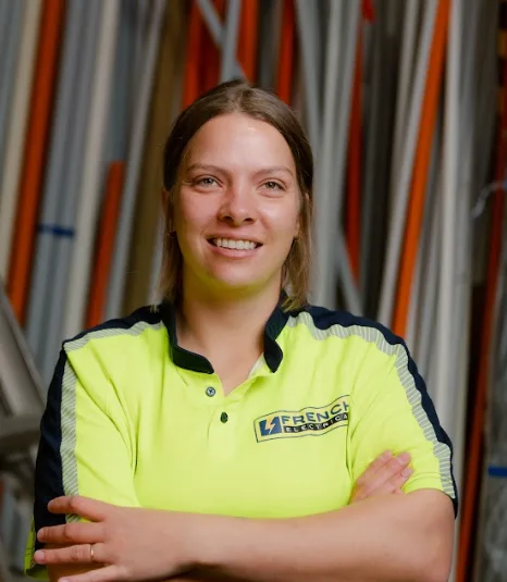 Judith Janse Van Rensburg, Electrical Apprentice at French Electrical